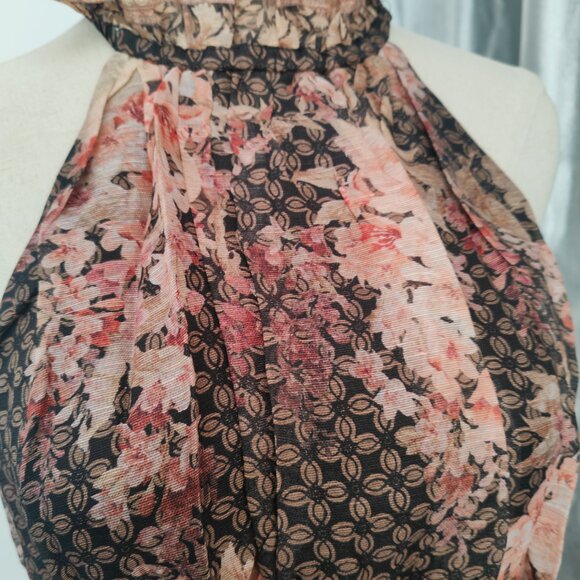 ZimmermannFloral-neckline short dress - Picture 4 of 11